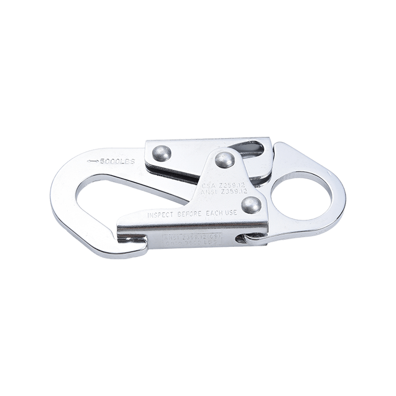 Is the zinc coating on the double lock galvanized snap hooks uniform, smooth and free of defects?