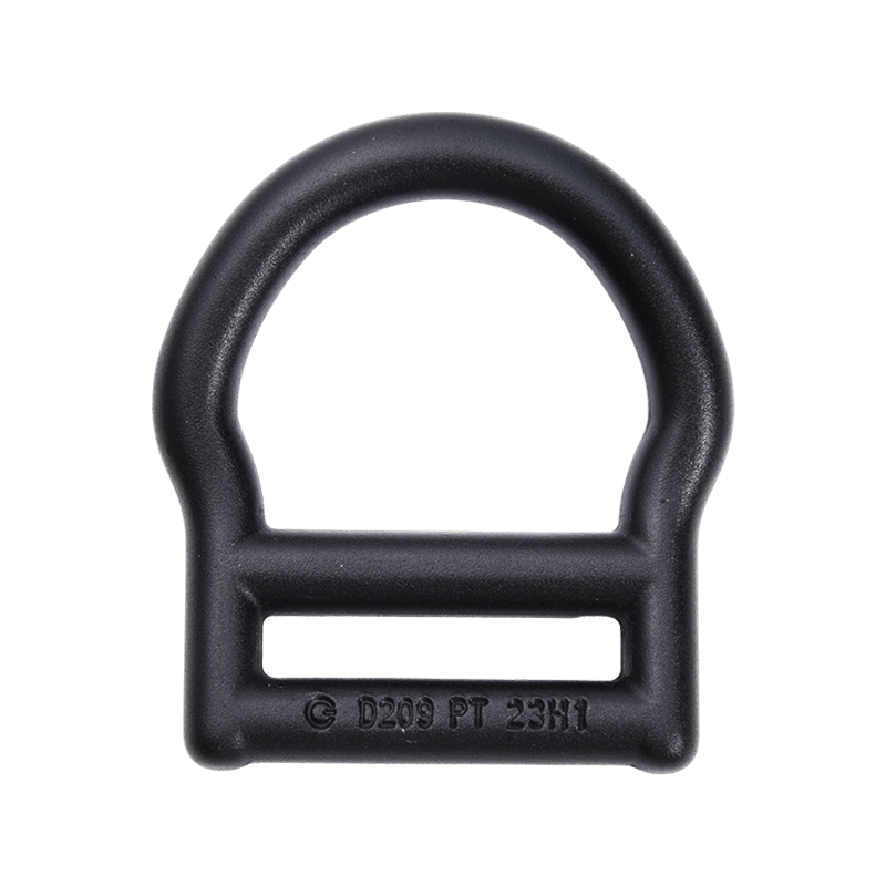 HLD1807 46mm Inner Size Black Aluminum D Ring