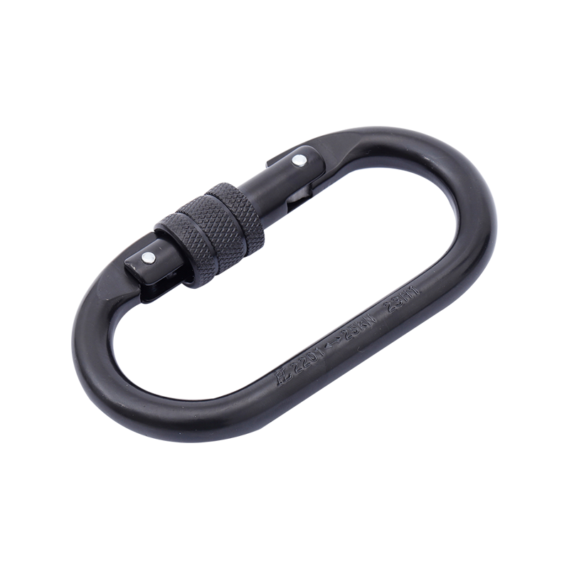 RTS Oval Color Zinc Steel Carabiner