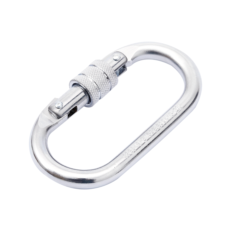 RTS Oval Color Zinc Steel Carabiner