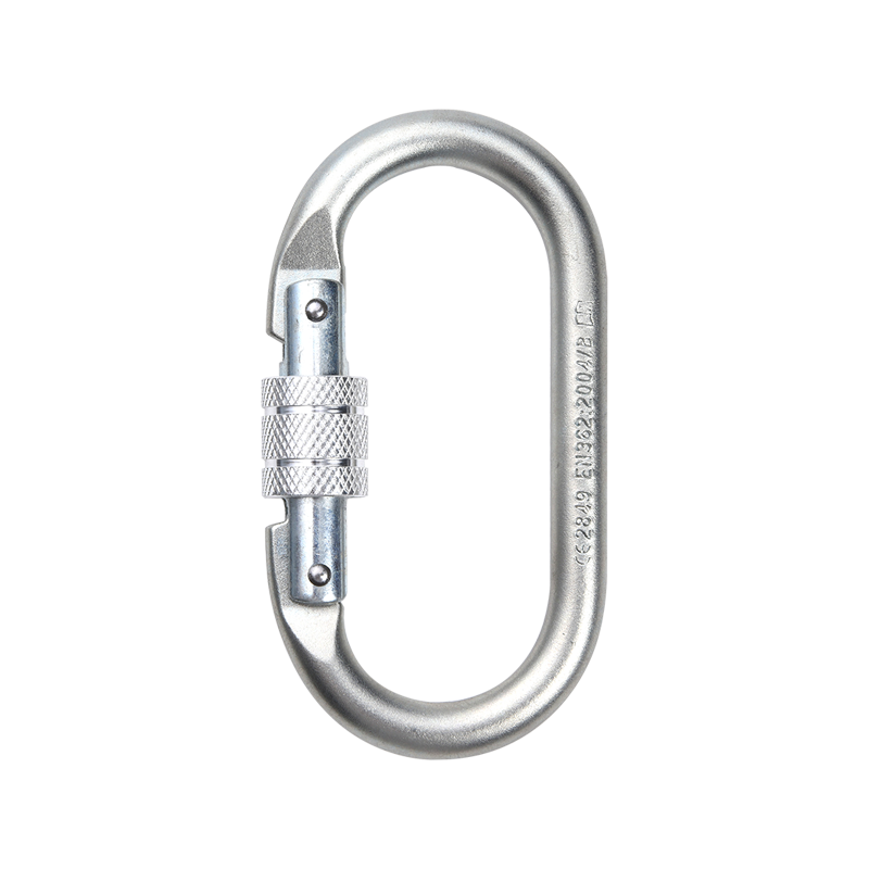 RTS Oval Color Zinc Steel Carabiner