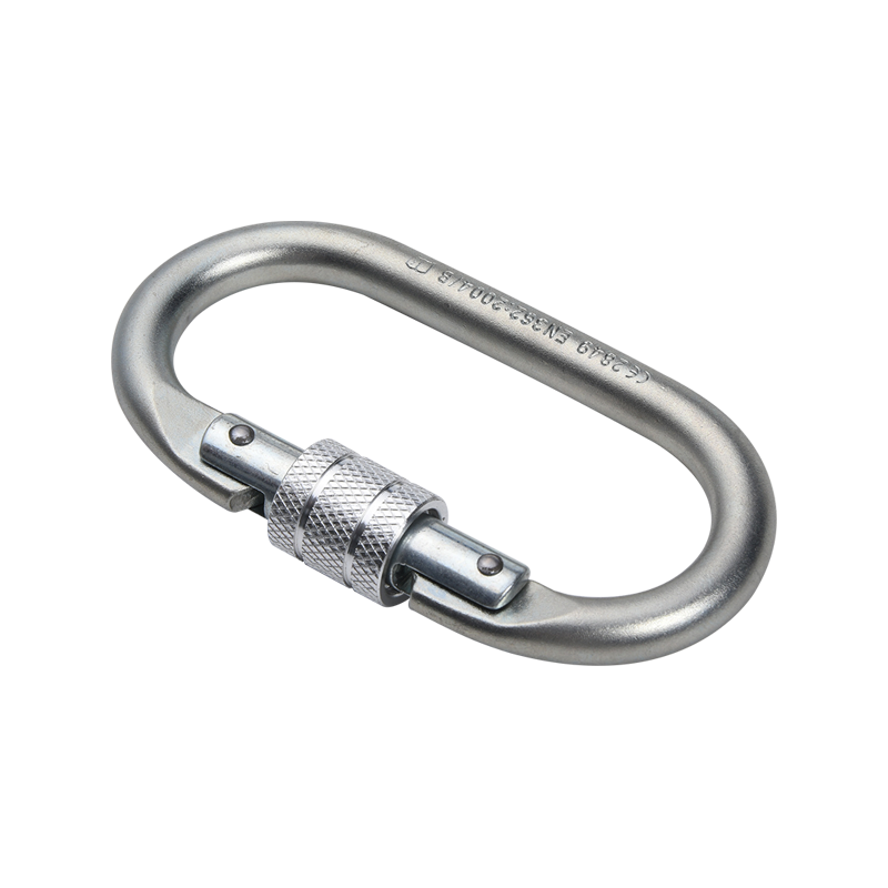 RTS Oval Color Zinc Steel Carabiner