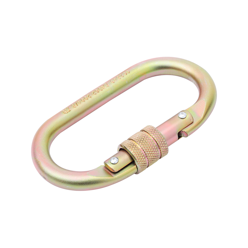 RTS Oval Color Zinc Steel Carabiner