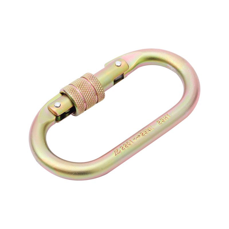 RTS Oval Color Zinc Steel Carabiner