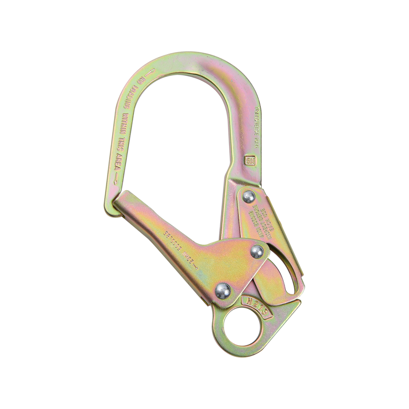 25KN Silver Forged Steel Snap Hook