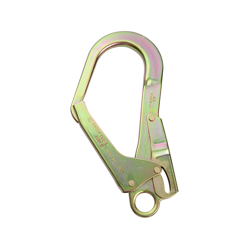 25KN Silver Forged Steel Snap Hook