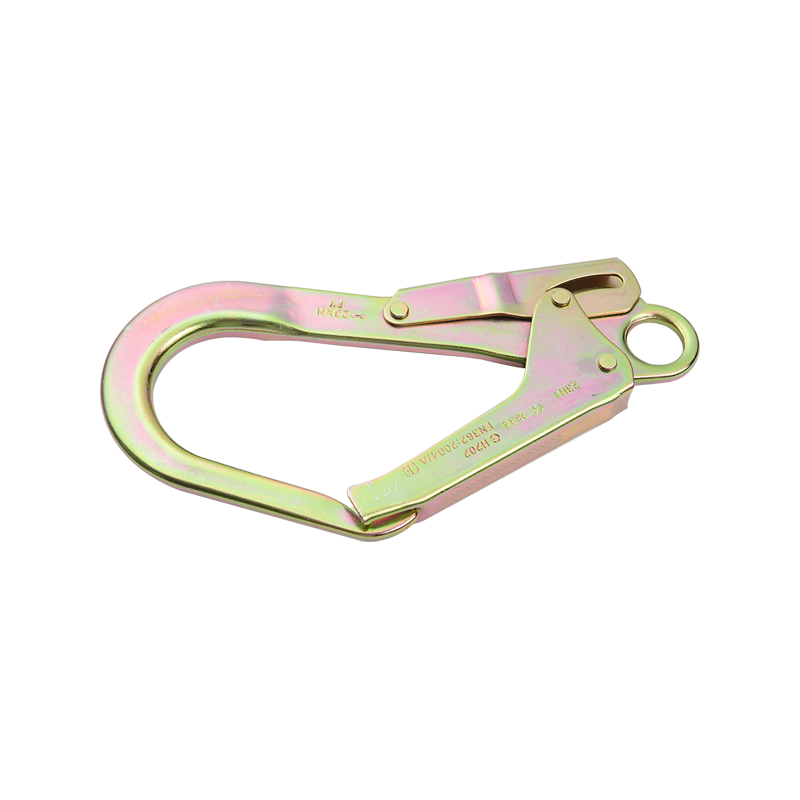 25KN Silver Forged Steel Snap Hook