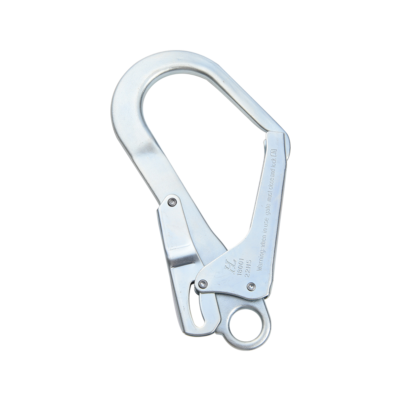 25KN Silver Forged Steel Snap Hook