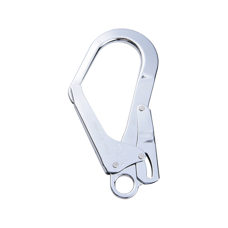 25KN Silver Forged Steel Snap Hook