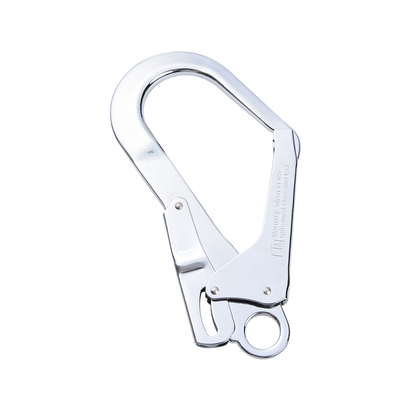 25KN Silver Forged Steel Snap Hook