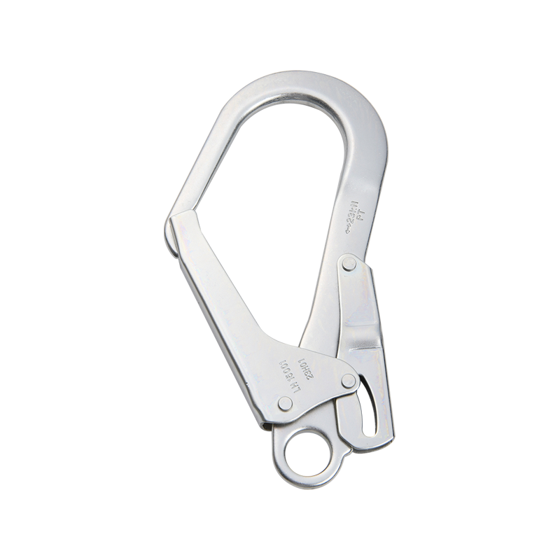 25KN Silver Forged Steel Snap Hook