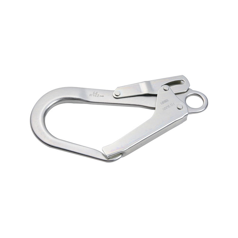 25KN Silver Forged Steel Snap Hook