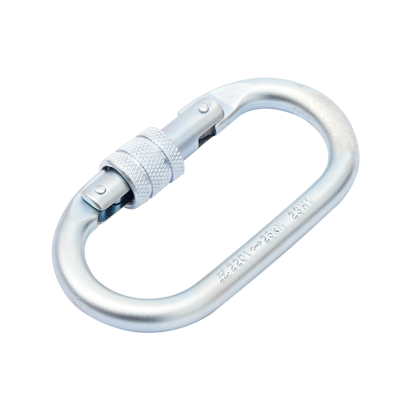 RTS Oval Color Zinc Steel Carabiner