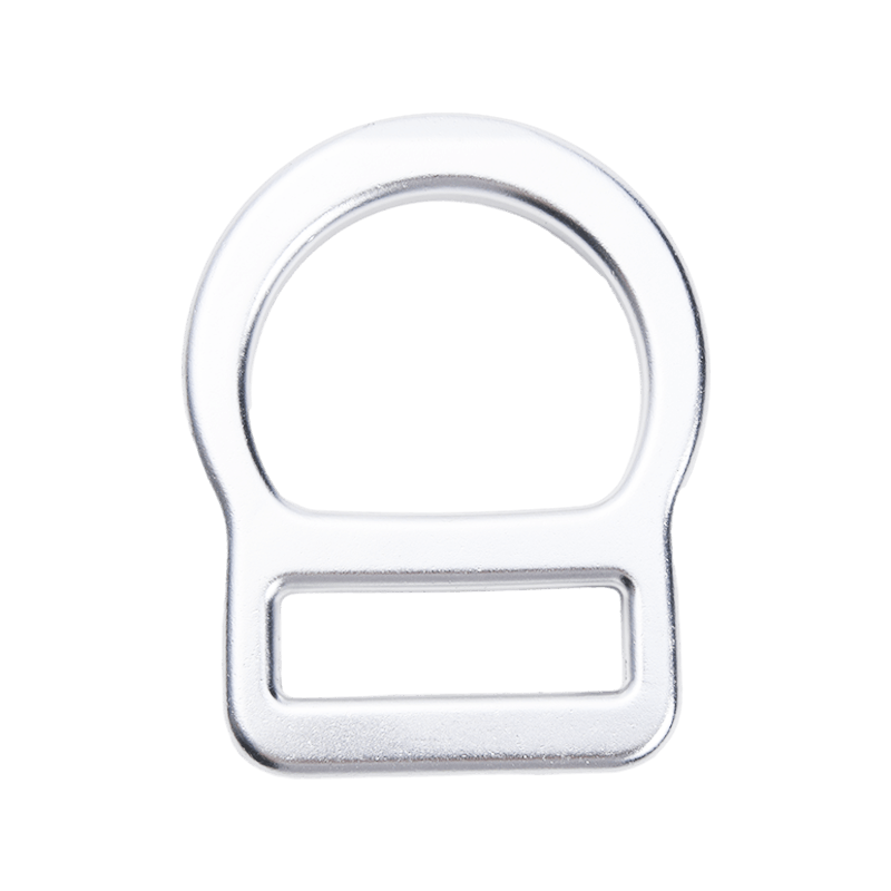 23KN Aluminum Belt Buckle D Ring